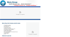 Desktop Screenshot of mericgroup.com.tr